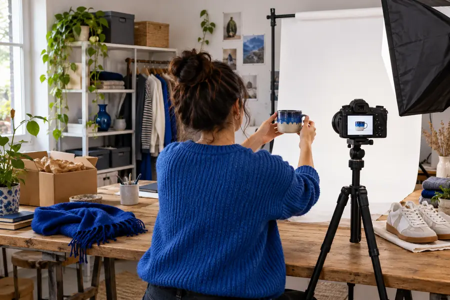 Person shown against the original photographic background